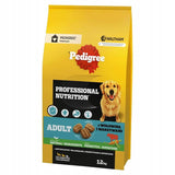 Pedigree Professional Nutrition Adult With Beef And Vegetables, Medium And Large Breeds - Alimento Seco Para Perros - 12 Kg