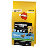 Pedigree Professional Nutrition Junior With Poultry And Vegetables, Medium And Large Breeds - Alimento Seco Para Perros - 12 Kg