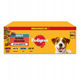Pedigree Wybór Smaków Z Warzywami W Galaretce Mokra Karma Para Perro 80x100g