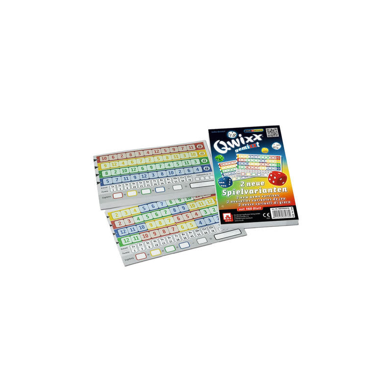 Pegasus Qwixx - Gemixxt Bloques Adicionales, Juego De Dados 2 Piezas Nsv00016