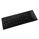 Pegatina Para Convertir Teclado En Idioma Turco Negro