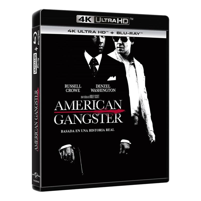 Pelicula American Gangster (Ed. 2025) (4k Uhd + Blu-Ray) Blu-Ray