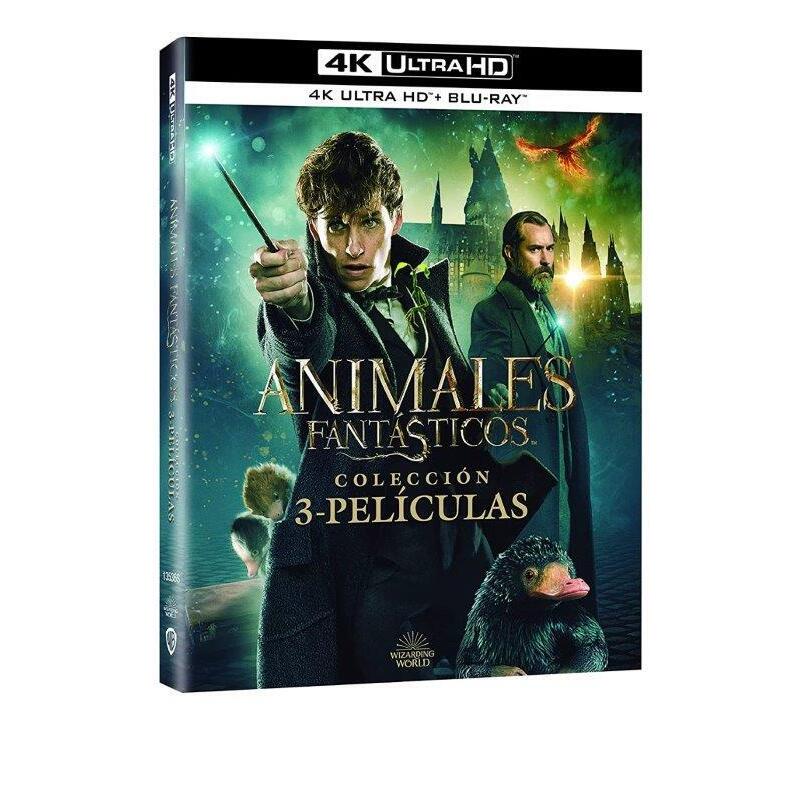 Pelicula Animales Fantásticos - Colección 3 Películas Ultra Hd - Bd Blu-Ray