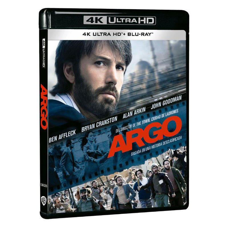 Pelicula Argo  (4k Uhd + Blu-Ray) Blu-Ray