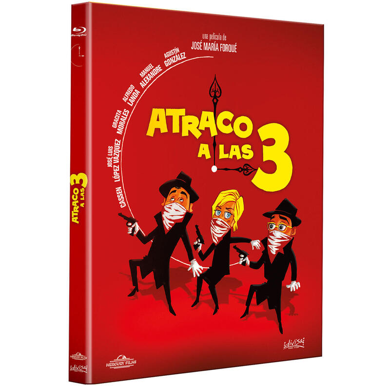 Pelicula Atraco A Las Tres (Edición Especial Libreto) - Bd Blu-Ray