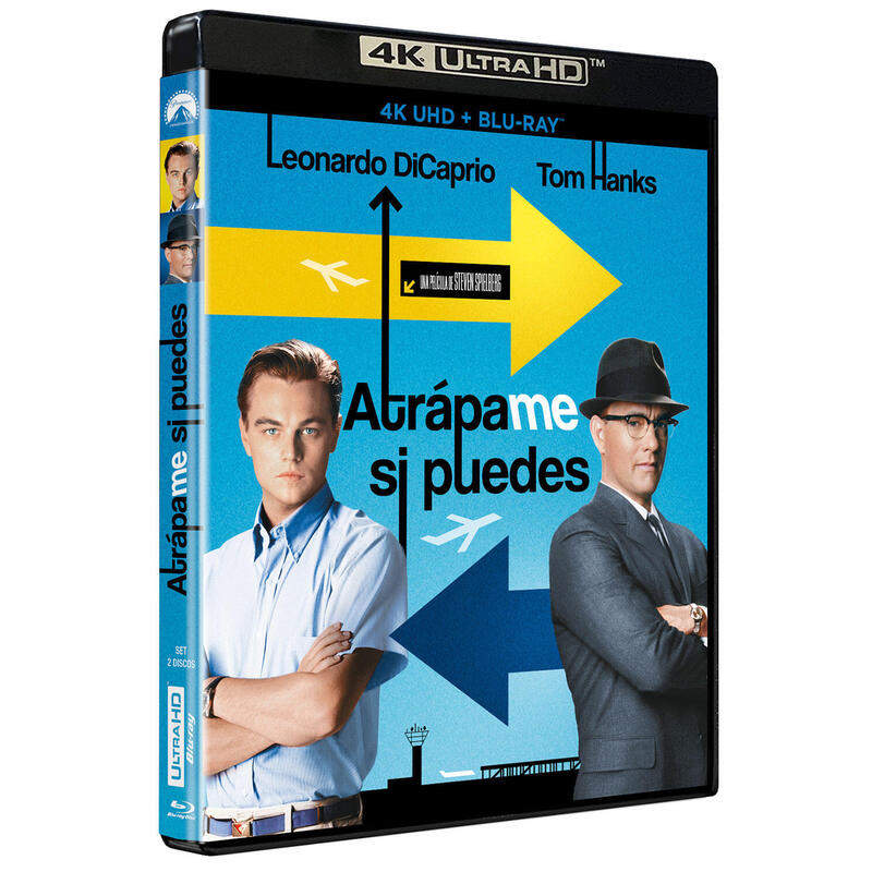 Pelicula Atrapame Si Puedes (4k Uhd + Bd) - Bd Blu-Ray