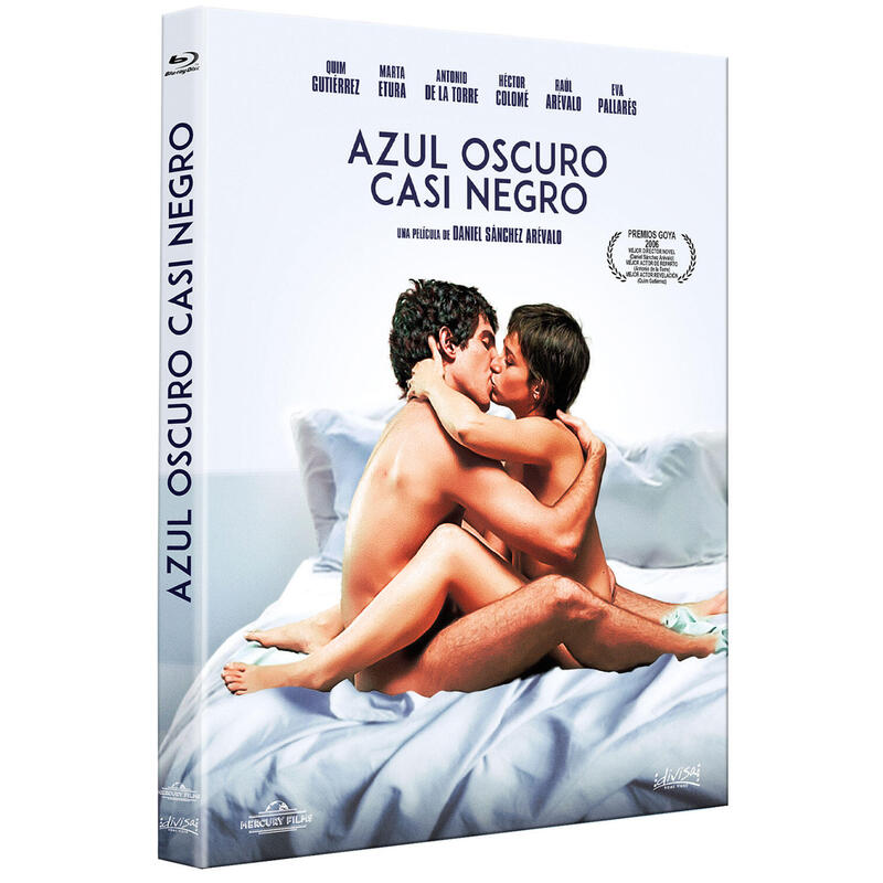 Pelicula Azul Oscuro Casi Negro (Edición Especial Libreto) - Bd Blu-Ray