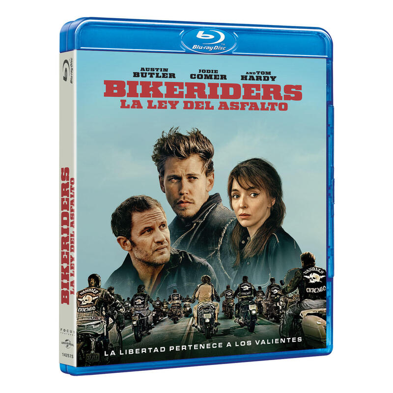 Pelicula Bikeriders: La Ley Del Asfalto (Blu-Ray) Blu-Ray