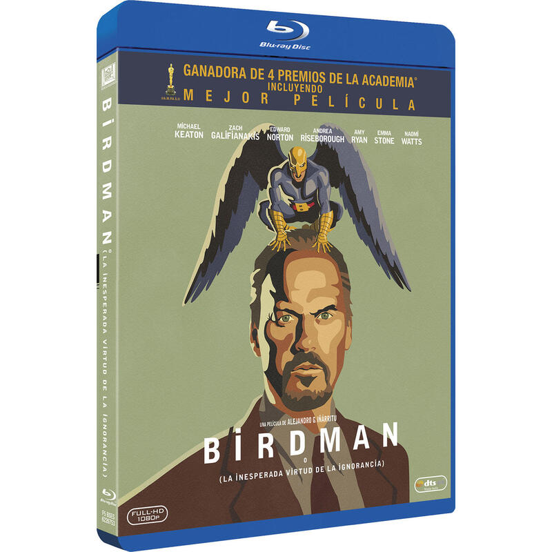 Pelicula Birdman O (La Inesperada Virtud De La Ignorancia) - Bd Blu-Ray