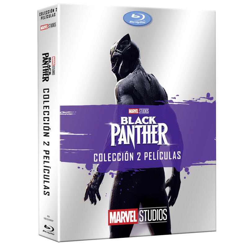 Pelicula Black Panther - Colección 2 Películas (Pack) - Bd Blu-Ray