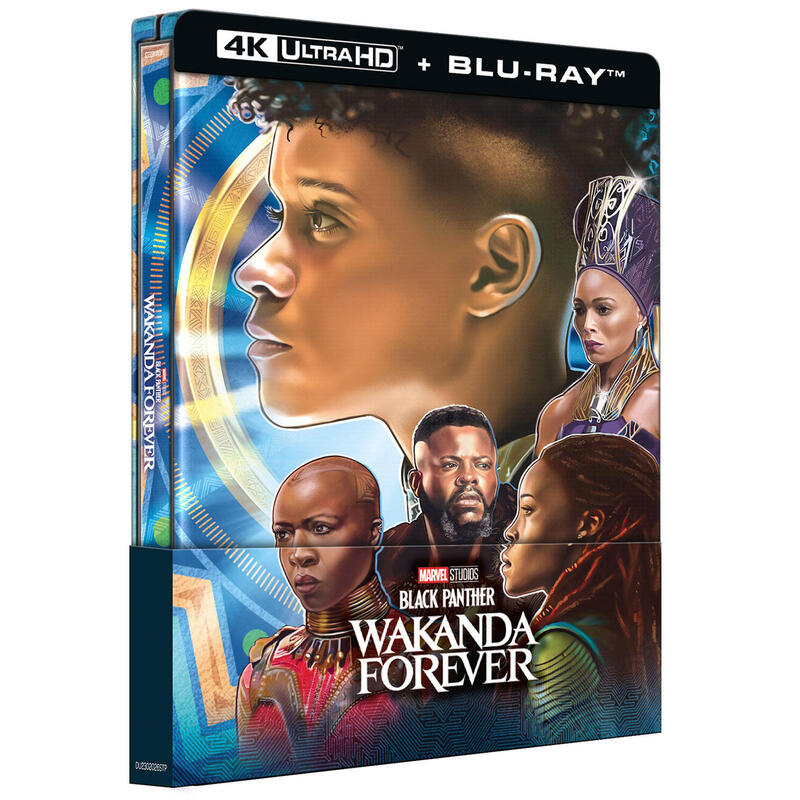 Pelicula Black Panther - Wakanda Forever (Steelbook Wakanda) - Bd Blu-Ray