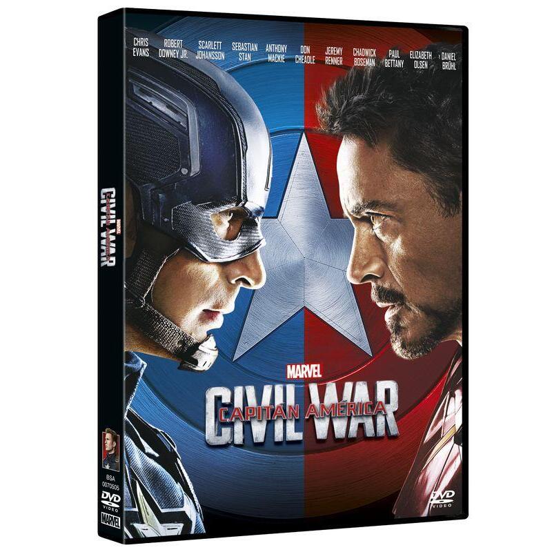 Pelicula Capitán América: Civil War Dvd