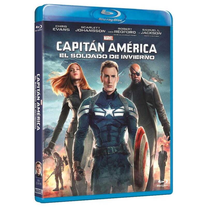 Pelicula Capitán América: El Soldado De Invierno Blu-Ray