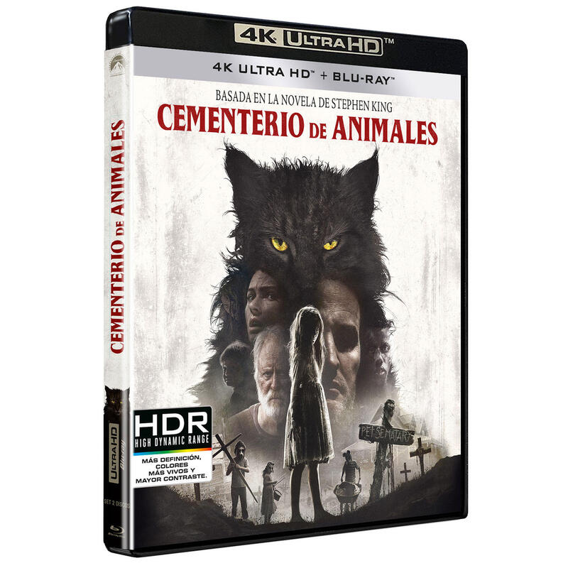 Pelicula Cementerio De Animales  Blu-Ray
