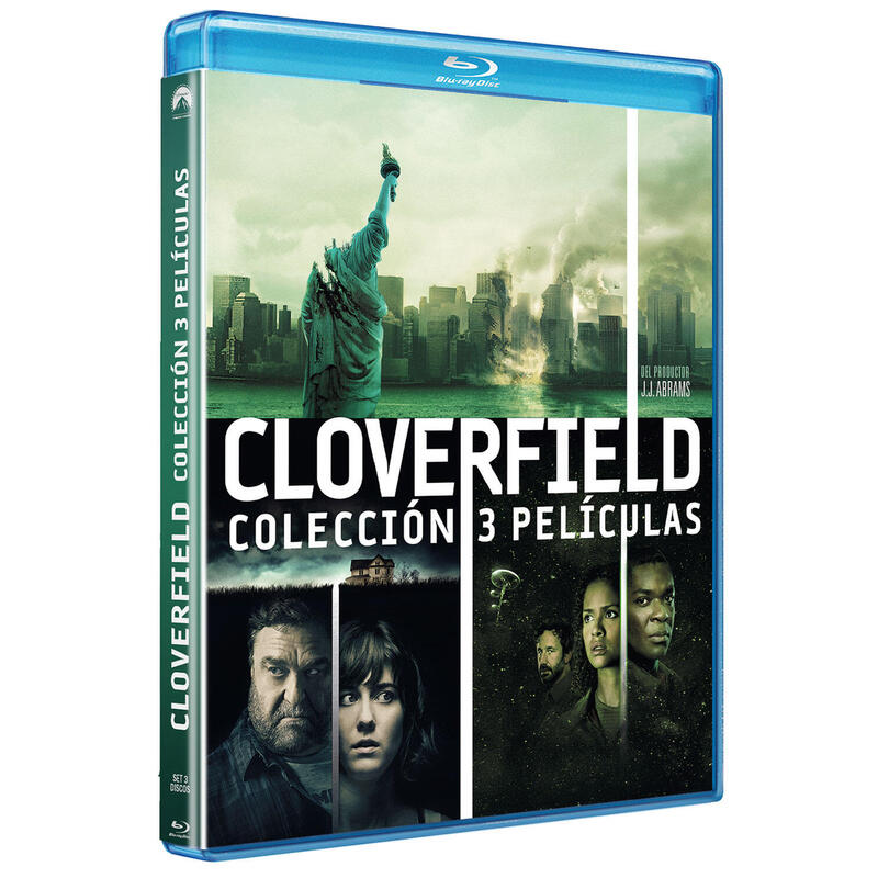 Pelicula Cloverfield 1-3  Blu-Ray