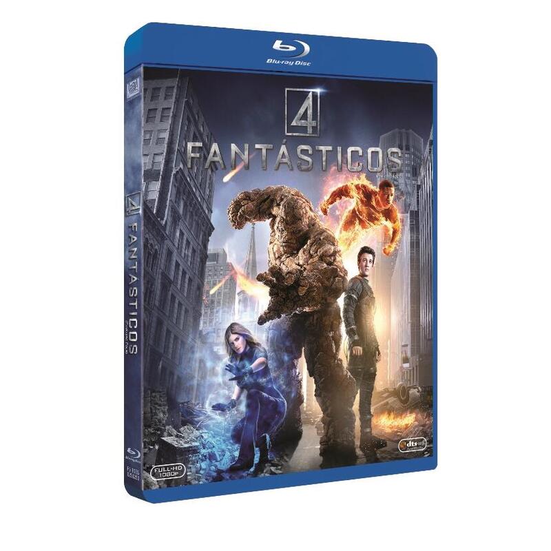 Pelicula Cuatro Fantásticos (2015) Blu-Ray