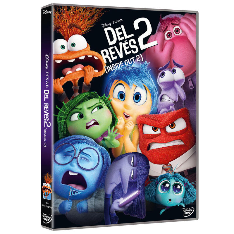 Pelicula Del Revés 2 (Inside Out 2) - Dvd Dvd