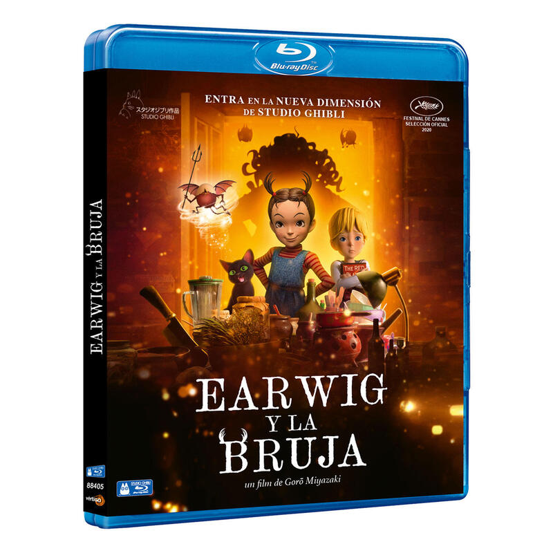 Pelicula Earwig Y La Bruja - Bd Blu-Ray