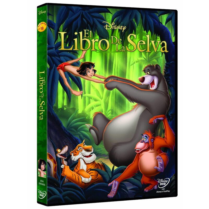 Pelicula El Libro De La Selva Dvd