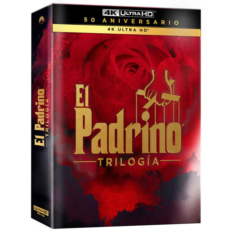 Pelicula El Padrino - Trilogia 50 Aniversario (4k Uhd) - Bd Blu-Ray