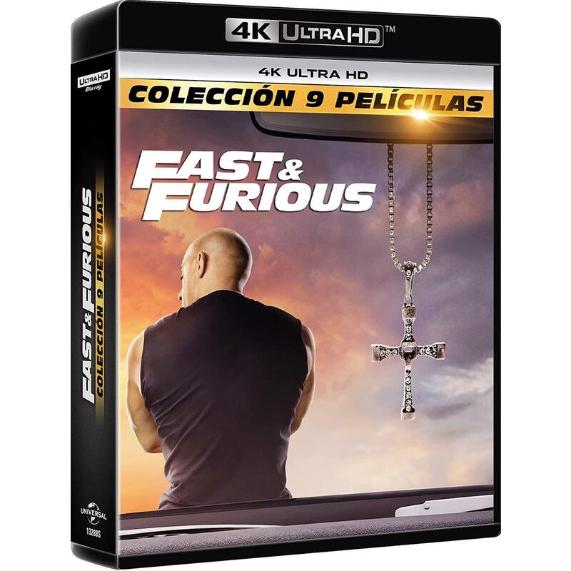 Pelicula Fast & Furious Pack 1-9 (4k Uhd) - Bd Blu-Ray