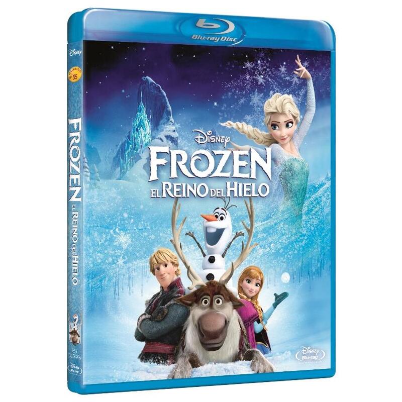 Pelicula Frozen. El Reino Del Hielo Blu-Ray