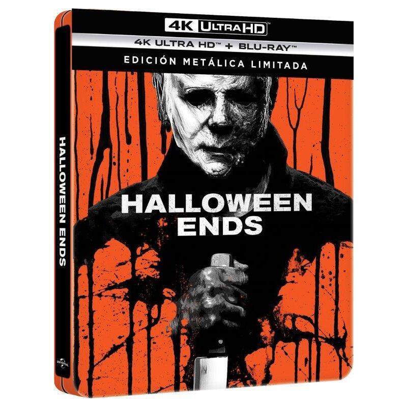 Pelicula Halloween: El Final (4k Uhd + Bd (Ed. Metálica) Blu-Ray
