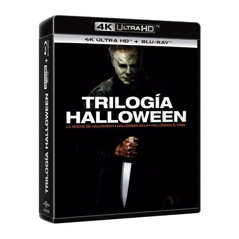 Pelicula Halloween Pack 1-3  (4k Uhd + Blu-Ray) Blu-Ray