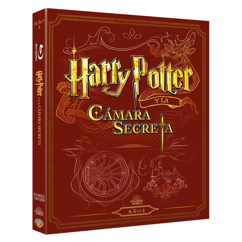 Pelicula Harry Potter Y La Camara Secreta. Ed. 2019 Blu-Ray Blu-Ray