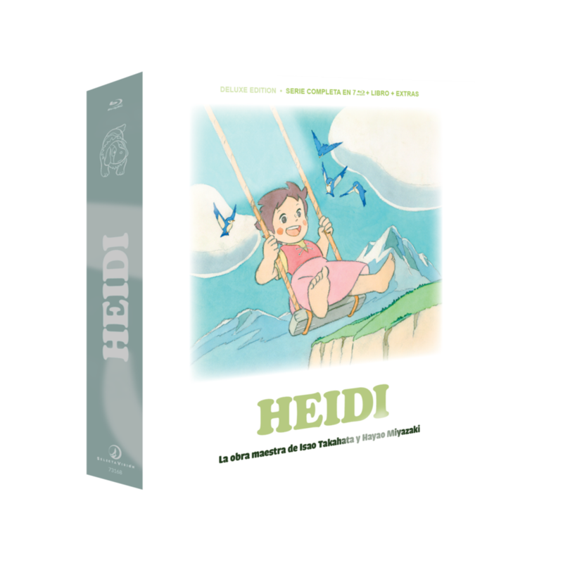 Pelicula Heidi Deluxe Edition. Serie Completa. - Bd Blu-Ray