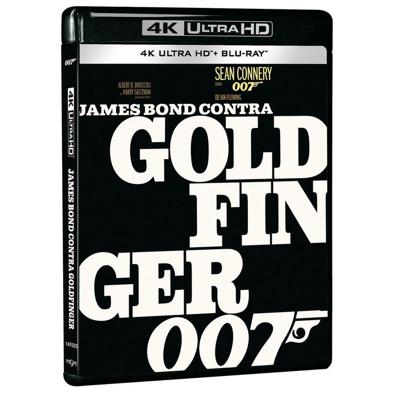 Pelicula James Bond Contra Goldfinger (4k Uhd +Bd)   Blu-Ray