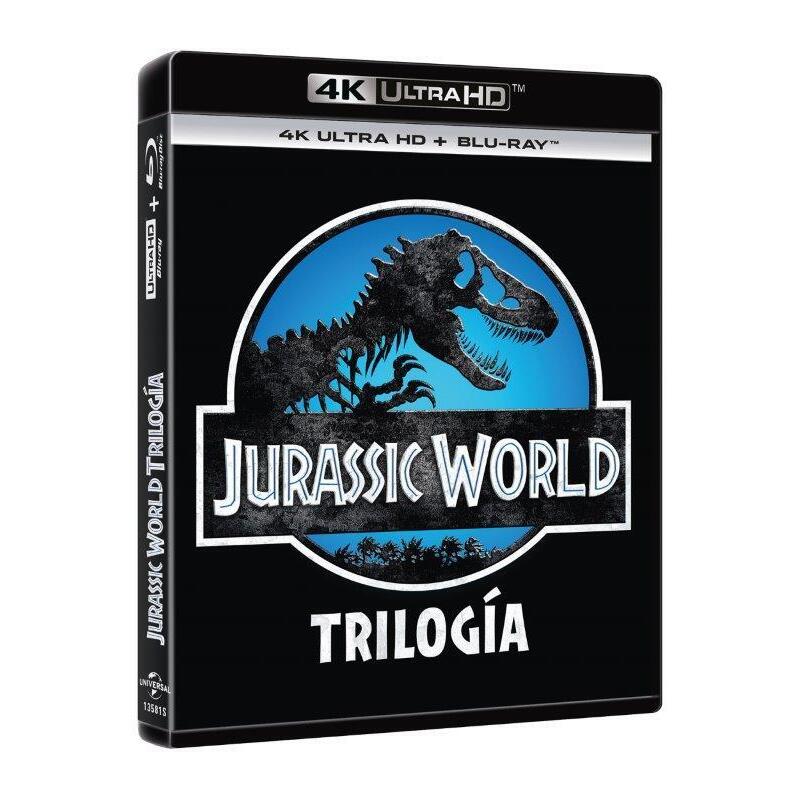 Pelicula Jurassic World Pack 1-3(4k Uhd+Bd) - Bd Blu-Ray