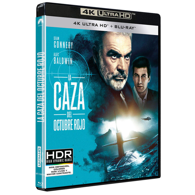 Pelicula La Caza Del Octubre Rojo  Blu-Ray