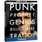 Pelicula La Red Social (4k Uhd + Blu-Ray + Blu-Ray Extras) (Ed. Especial Metálica) Blu-Ray