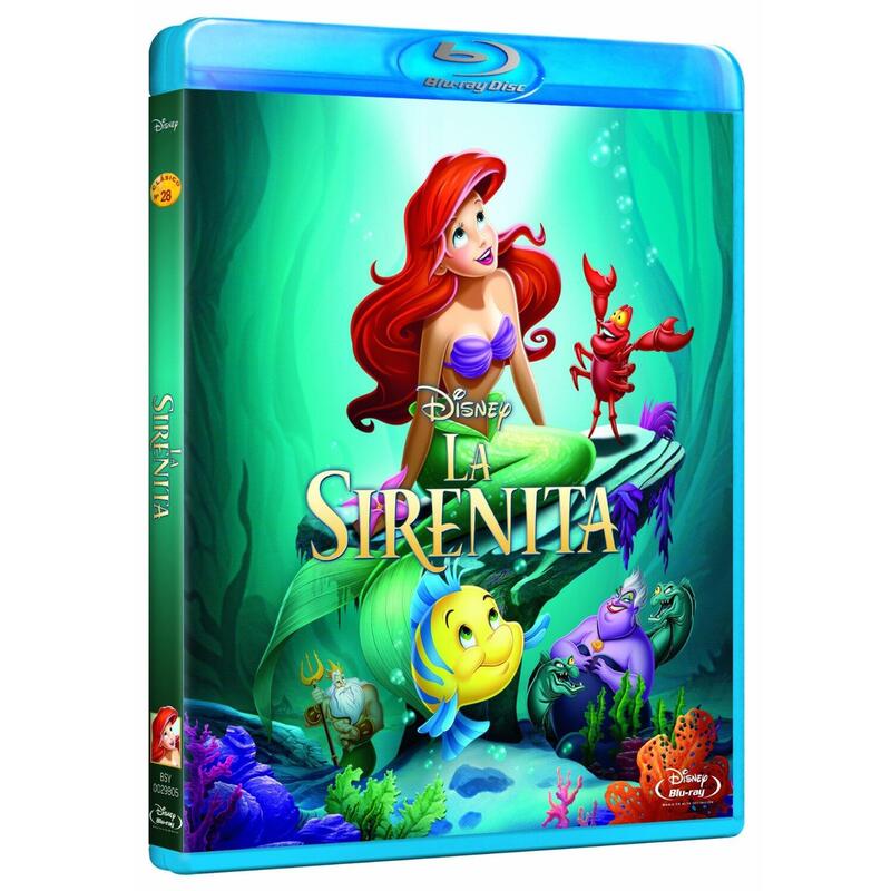 Pelicula La Sirenita Blu-Ray
