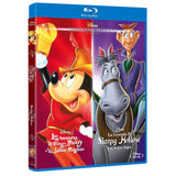 Pelicula Las Aventuras De Bongo, Mickey Y Las Judías Mágicas + La Leyenda De Sleepy Hollow Y El Señor Sapo - Bd Blu-Ray