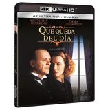 Pelicula Lo Que Queda Del Dia (4k Uhd+Bd)  Blu-Ray