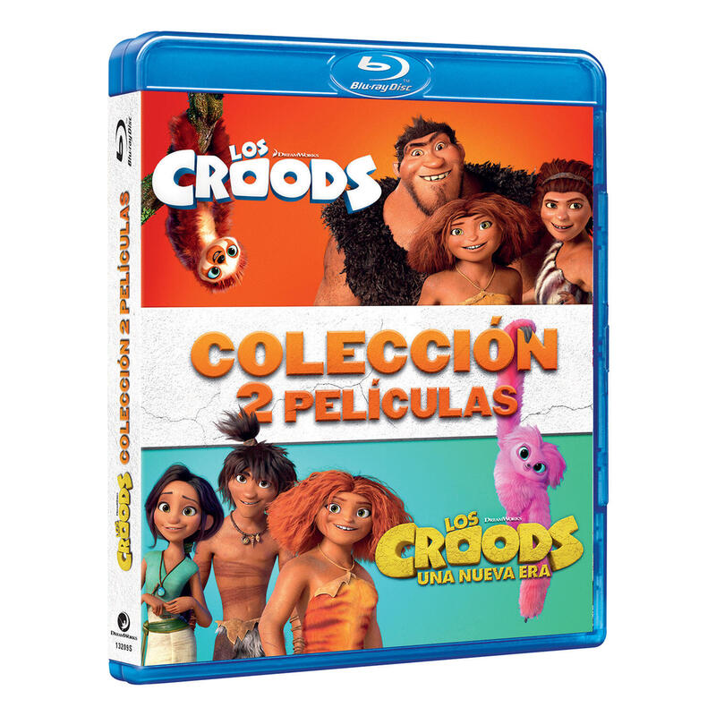 Pelicula Los Croods 1-2 Blu-Ray
