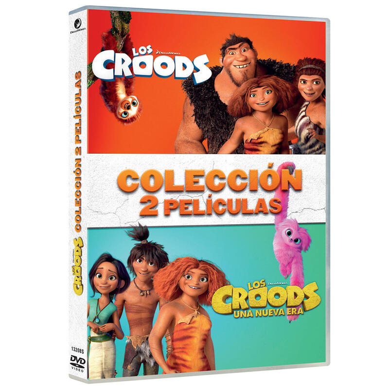 Pelicula Los Croods 1-2 Dvd