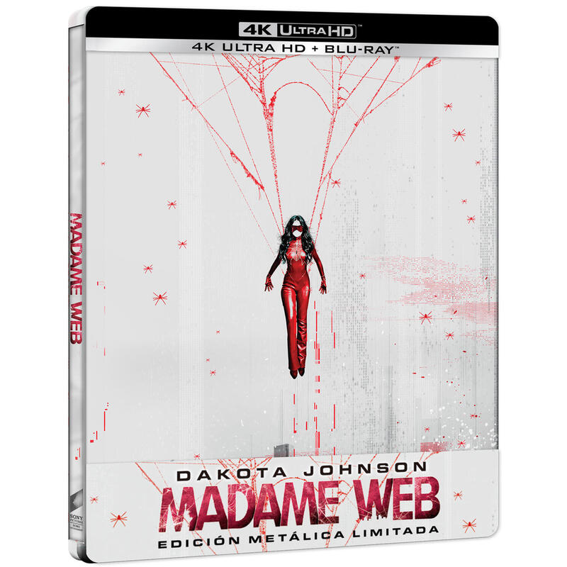 Pelicula Madame Web Ed.Metal (4k  Uhd  +  Bd)  Blu-Ray