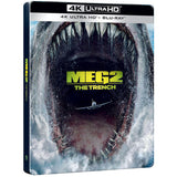 Pelicula Megalodon 2: La Fosa (4k Uhd+Bd) Ed. Metalica Blu-Ray