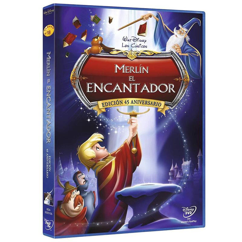 Pelicula Merlín El Encantador  (Edición 45 Aniversario) Dvd
