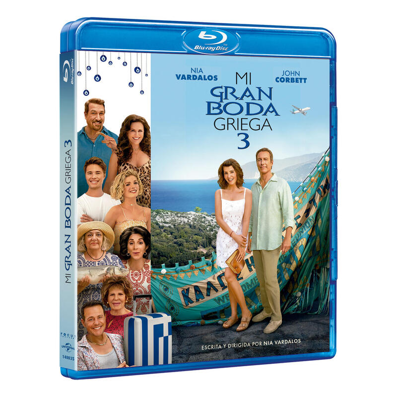 Pelicula Mi Gran Boda Griega 3  - Bd Blu-Ray