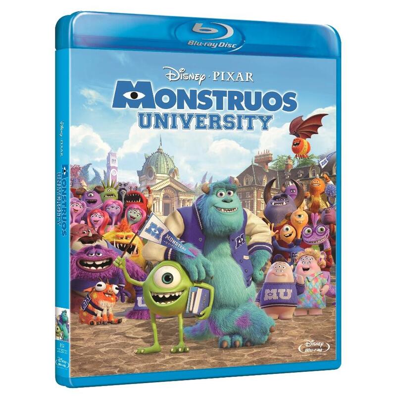 Pelicula Monsters University Blu-Ray