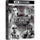 Pelicula Monstruos Clásicos Pack (4k Uhd + Bd) - Bd Blu-Ray