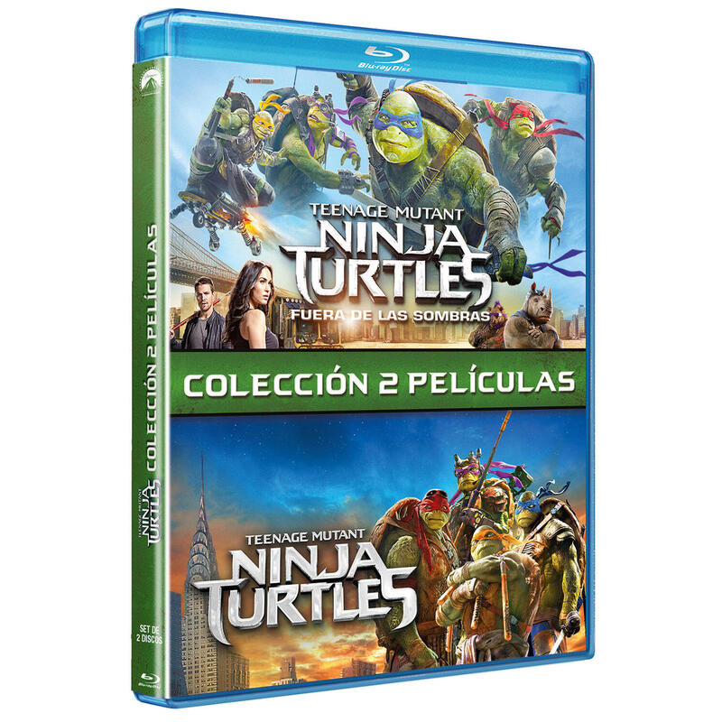 Pelicula Ninja Turtles - Colección 2 Películas - Bd Blu-Ray
