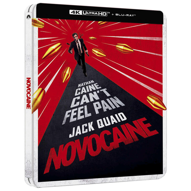 Pelicula Novocaine (Steelbook 4k Uhd) - Bd Blu-Ray