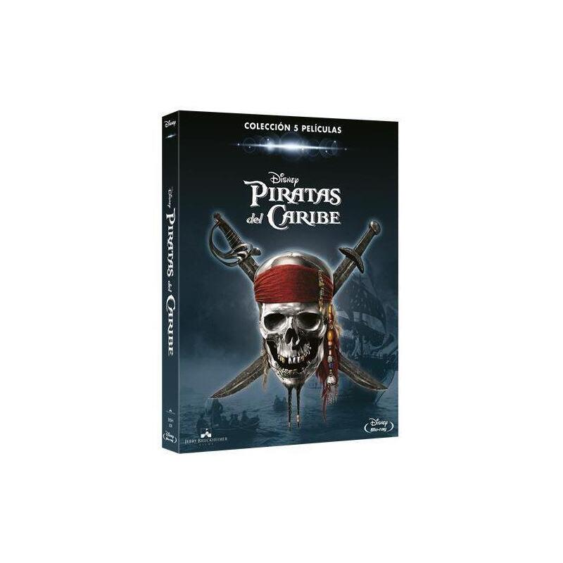 Pelicula Pack Piratas Del Caribe 1-5 - Bd Blu-Ray