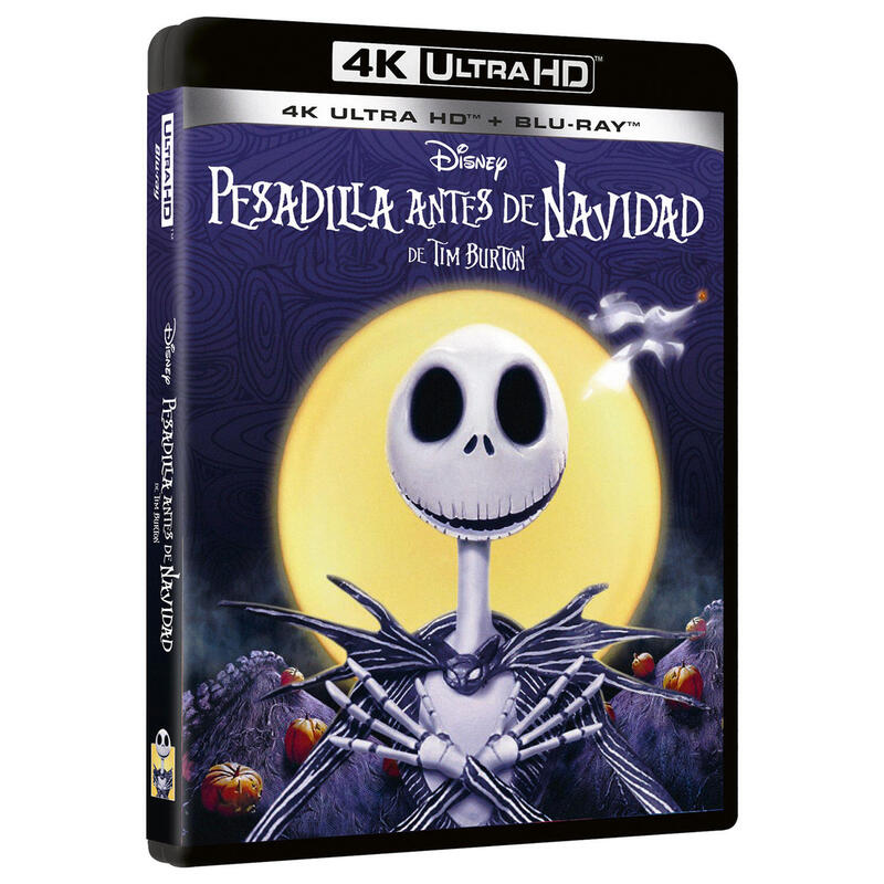 Pelicula Pesadilla Antes De Navidad (4k Uhd) - Bd Blu-Ray