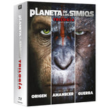 Pelicula Planeta De Los Simios (Trilogía 4k Uhd) - Bd Blu-Ray